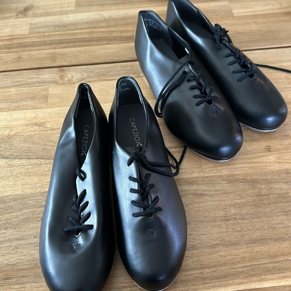CAPEZIO unisex oxford style tic tap toe dance shoes